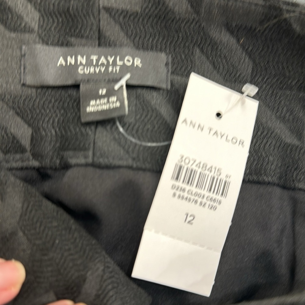 Ann Taylor pencil Skirt with belt, 12 Curvy - Picture 5 of 6